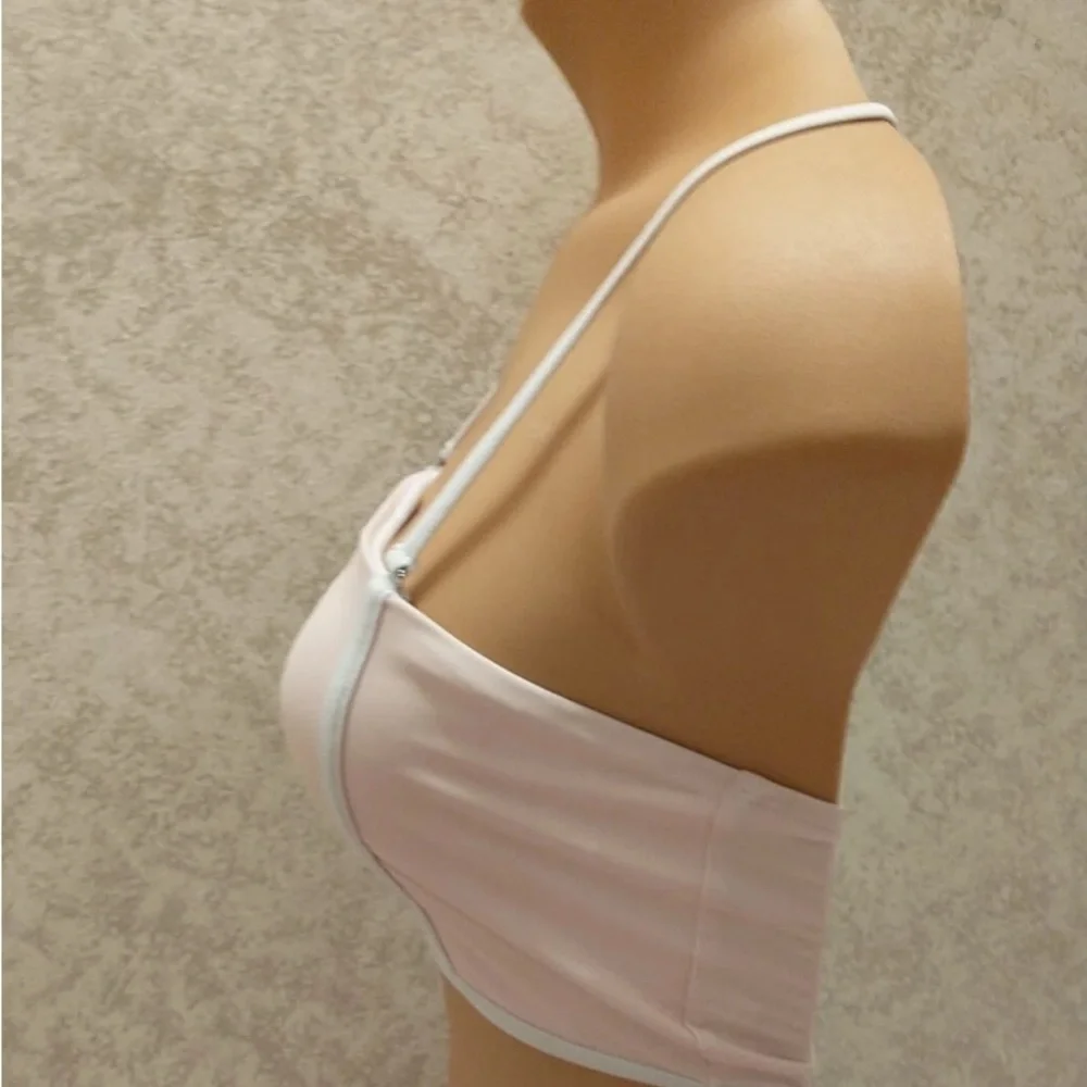 SHEIN Light Pink Bikini Top